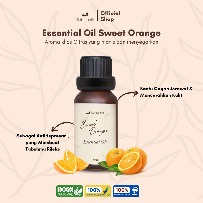 Bathaholic - Sweet Orange Essential Oil