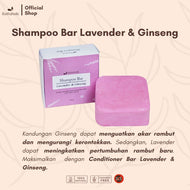 Bathaholic - Lavender & Ginseng Shampo Bar