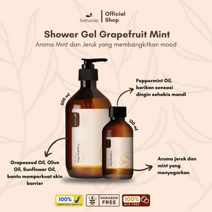 Bathaholic - Grapefruit Mint Shower Gel 500ml