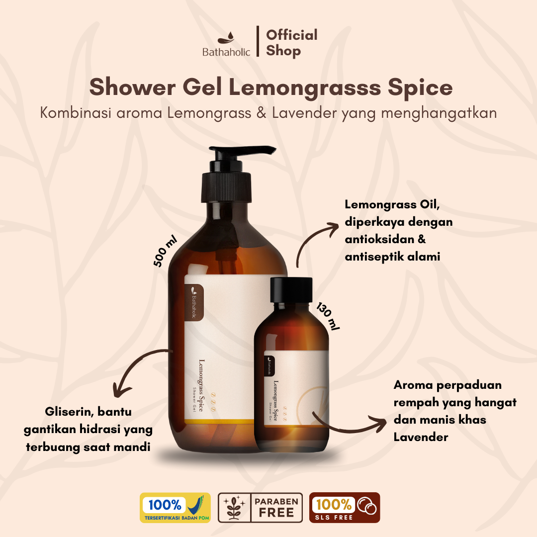 Lemongrass Spice Shower Gel 500ml