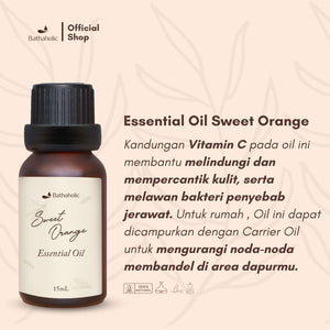 Bathaholic - Sweet Orange Essential Oil