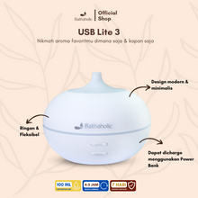 Load image into Gallery viewer, Bathaholic - Diffuser Humidifier USB Lite 3