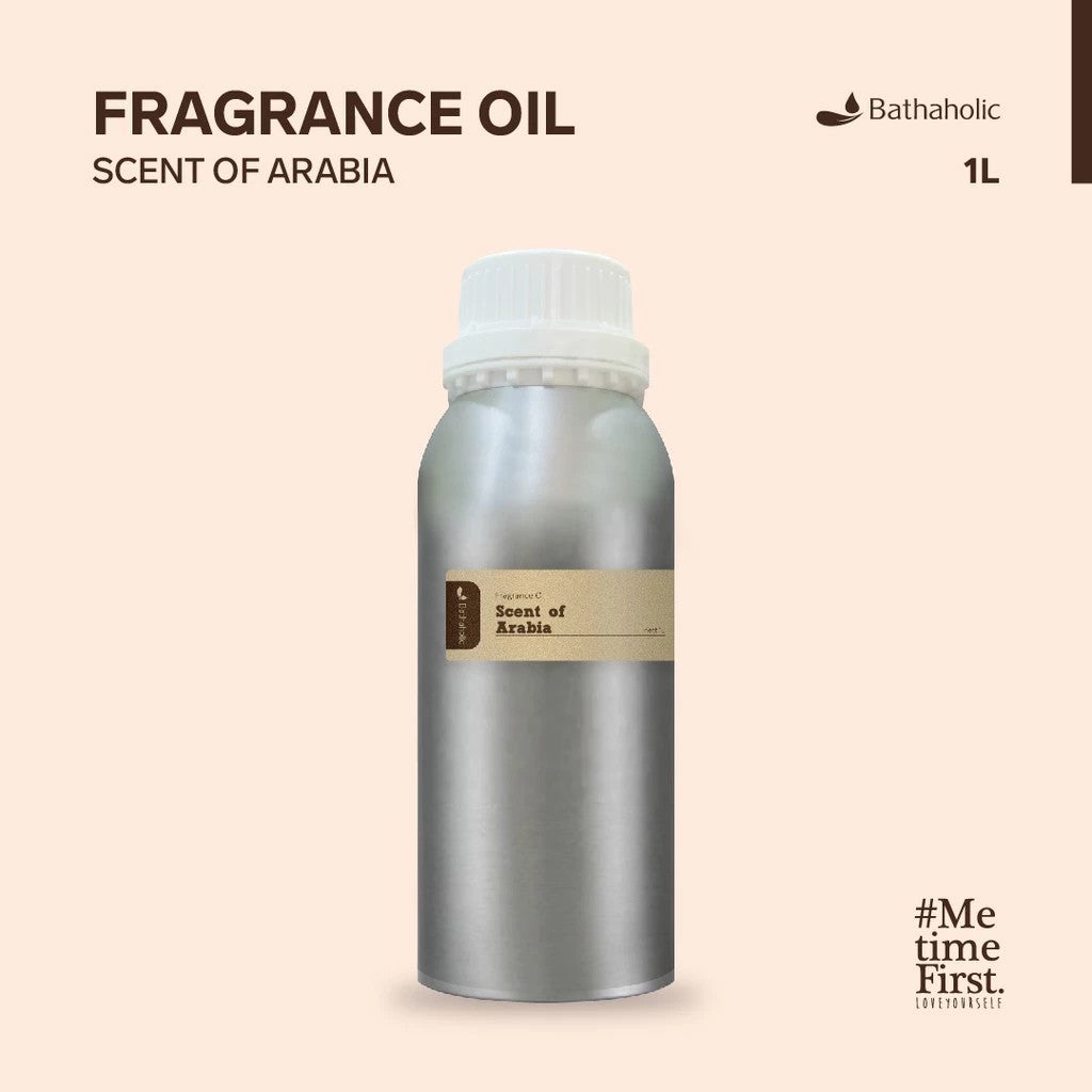 Bathaholic - Scent Of Arabia 1000ml Fragrance Oil / Minyak Diffuser Aromatherapy Pengharum Ruangan Aroma Mewah & Memikat
