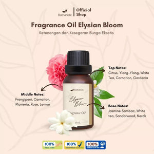 Bathaholic Elysian Bloom X Molekvle 500 mL Aromatherapy Pengharum Ruangan Eksklusif