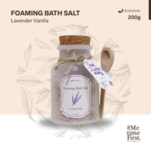 Load image into Gallery viewer, Bathaholic - Lavender Vanilla Foaming Bath Salt