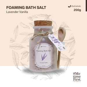 Bathaholic - Lavender Vanilla Foaming Bath Salt