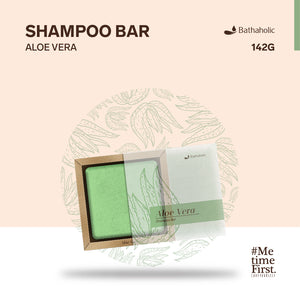 Bathaholic - Aloe Vera Shampoo Bar