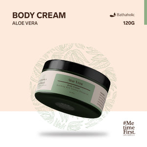 Bathaholic - Aloe Vera Body Cream 120gr