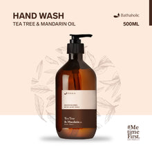 Load image into Gallery viewer, Bathaholic - Tea Tree &amp; Mandarin Oil Hand Wash 500ml