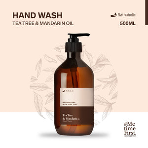 Bathaholic - Tea Tree & Mandarin Oil Hand Wash 500ml