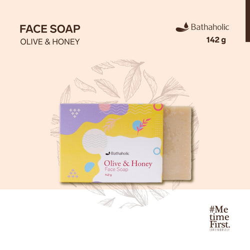 Bathaholic - Olive & Honey Face Soap