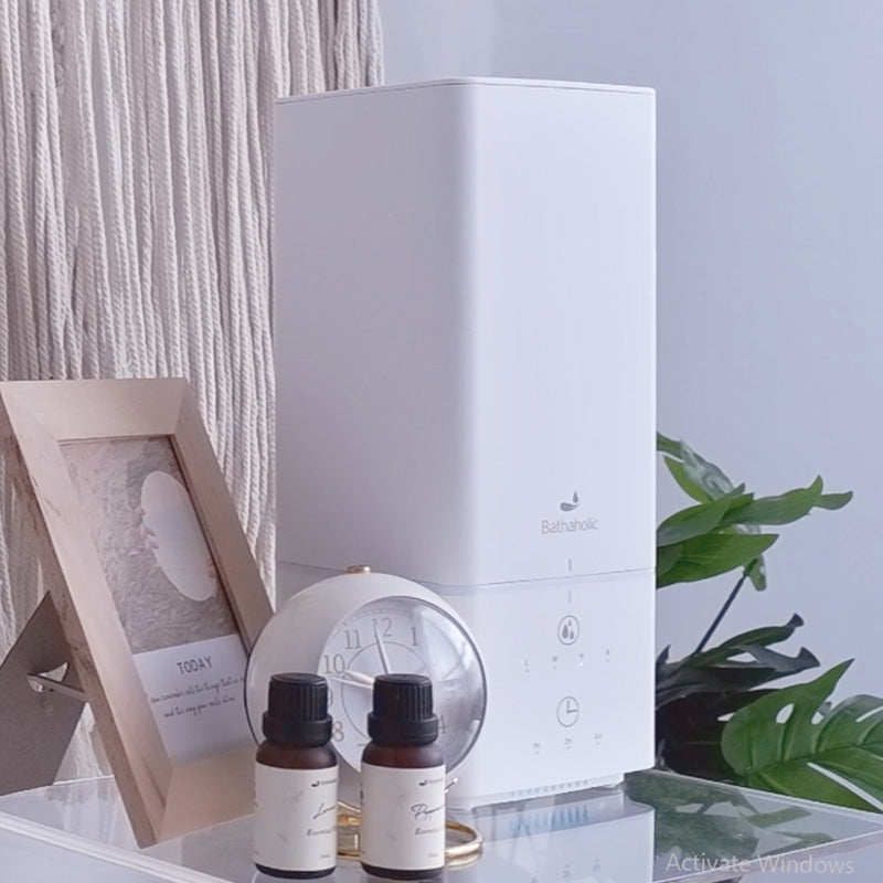 Bathaholic - Ultrasonic Scent Diffuser 3 Kapasitas 2 Liter USD 3 - Aromatherapy Pengharum Ruangan