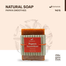 Load image into Gallery viewer, Bathaholic - Papaya Smoothies Natural Soap 143gram