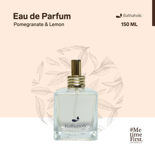 Bathaholic - Pomegranate & Lemon Eau De Parfum Premium Collection 150ml