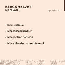 Load image into Gallery viewer, Bathaholic - Black Velvet Natural Soap 143gram