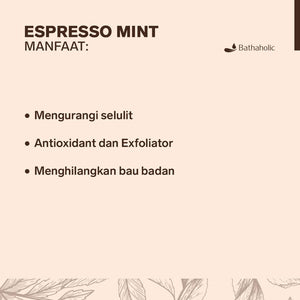 Bathaholic - Espresso Mint Natural Soap 143gram