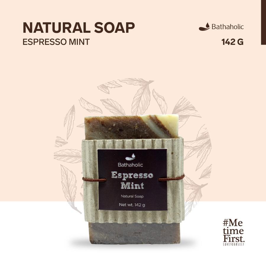 Bathaholic - Espresso Mint Natural Soap 143gram