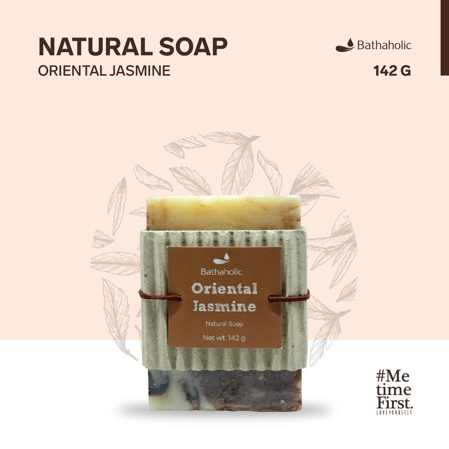 Bathaholic - Oriental Jasmine Natural Soap 143gram