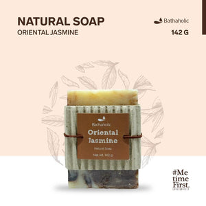 Bathaholic - Oriental Jasmine Natural Soap 143gram