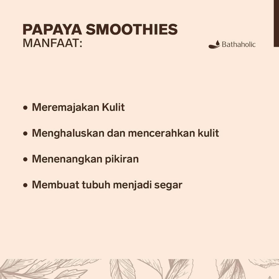 Papaya Smoothies Natural Soap