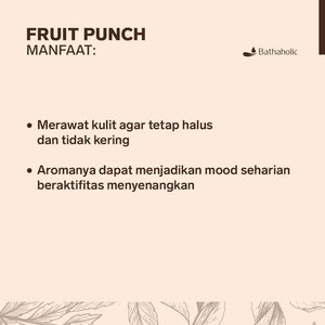 Bathaholic - Fruit Punch Body Cream 120gr
