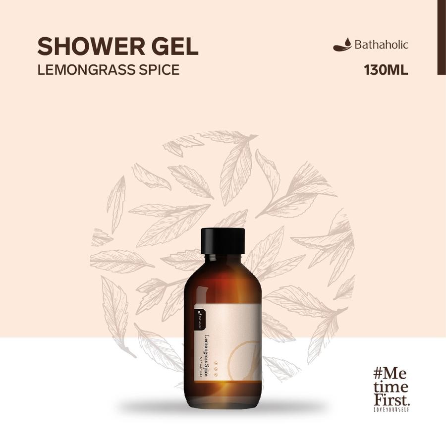 Bathaholic - Lemongrass Spice Shower Gel 130ml