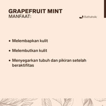 Load image into Gallery viewer, Bathaholic - Grapefruit Mint Shower Gel 130ml