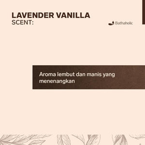 Bathaholic - Lavender Vanilla Shower Gel 500ml