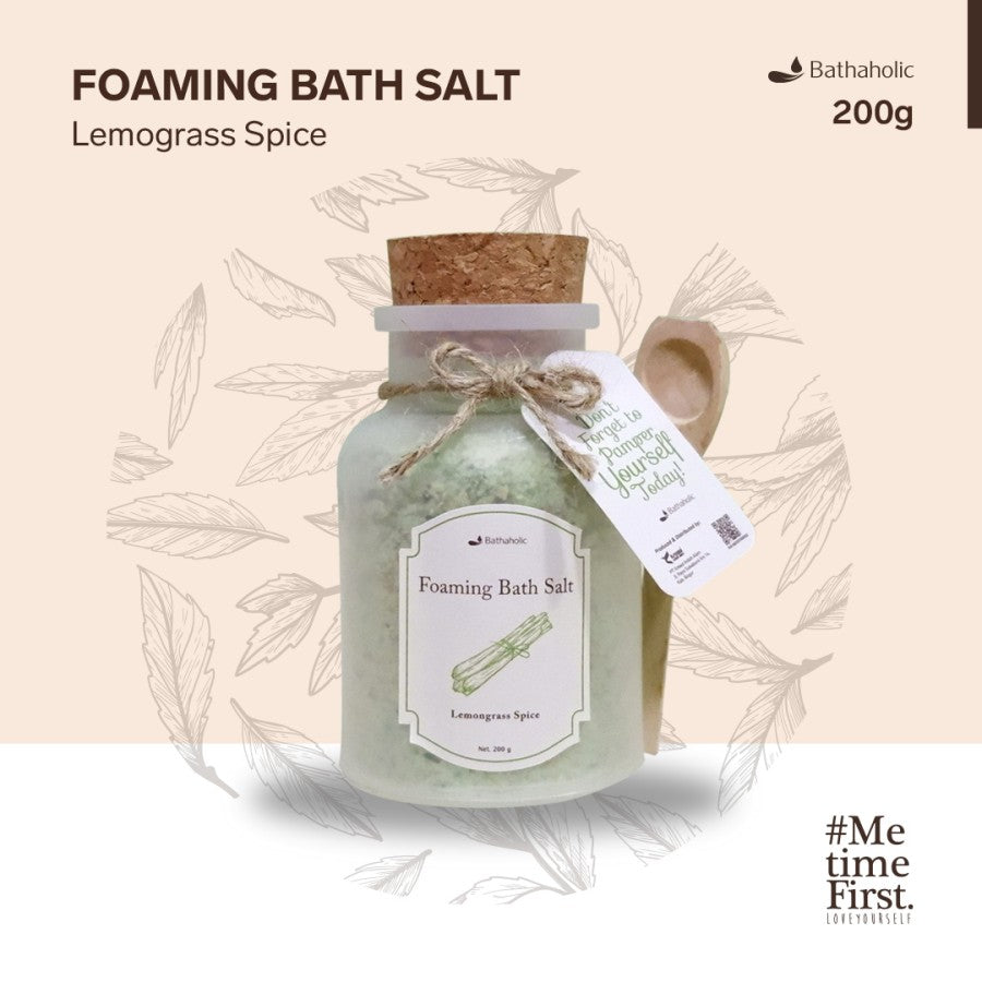 Lemongrass Spice Foaming Bath Salt