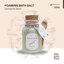 Load image into Gallery viewer, Bathaholic - Lemongrass Spice Foaming Bath Salt
