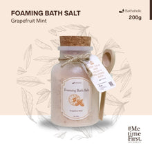 Load image into Gallery viewer, Bathaholic - Grapefruit Mint Foaming Bath Salt