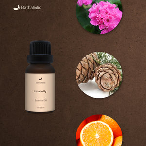 Bathaholic - Serenity Pure Essential Oil / Minyak Aromatherapy Pengharum Ruangan