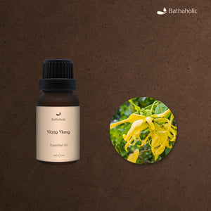 Bathaholic - Ylang-Ylang Pure Essential Oil / Minyak Aromatherapy Pengharum Ruangan