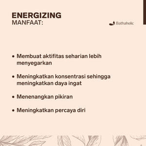 Bathaholic - Energizing Essential Oil