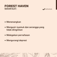 Load image into Gallery viewer, Bathaholic - Forest Haven Essential Oil