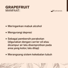 Load image into Gallery viewer, Bathaholic - Grapefruit Essential Oil