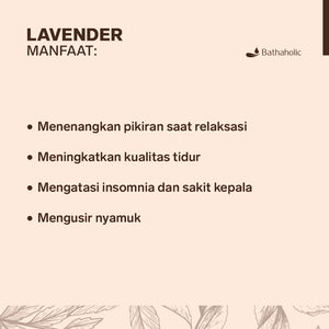 Bathaholic - Lavender Essential Oil