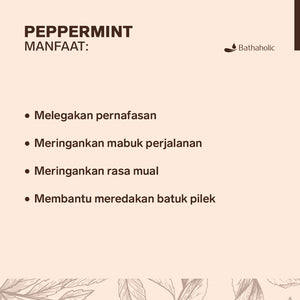 Bathaholic - Peppermint Essential Oil