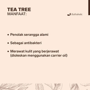 Bathaholic - Tea Tree Essential Oil